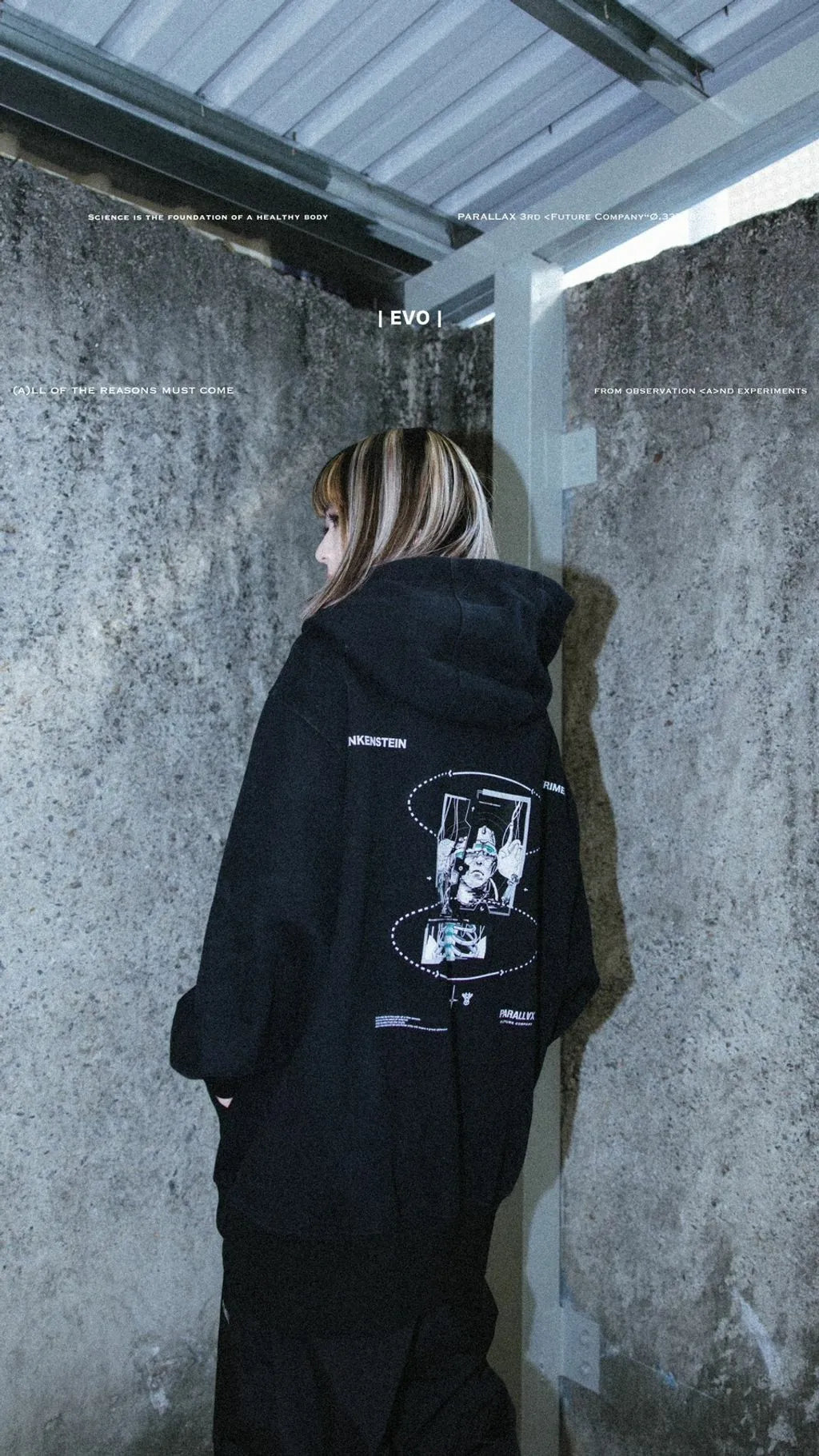 @parallax.tp 22-23 A/W “Evo” Hoodie