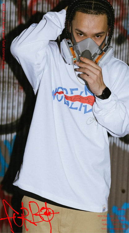 WODEN 2023-24 Autumn & Winter Furbo9 illustration L/S tee
