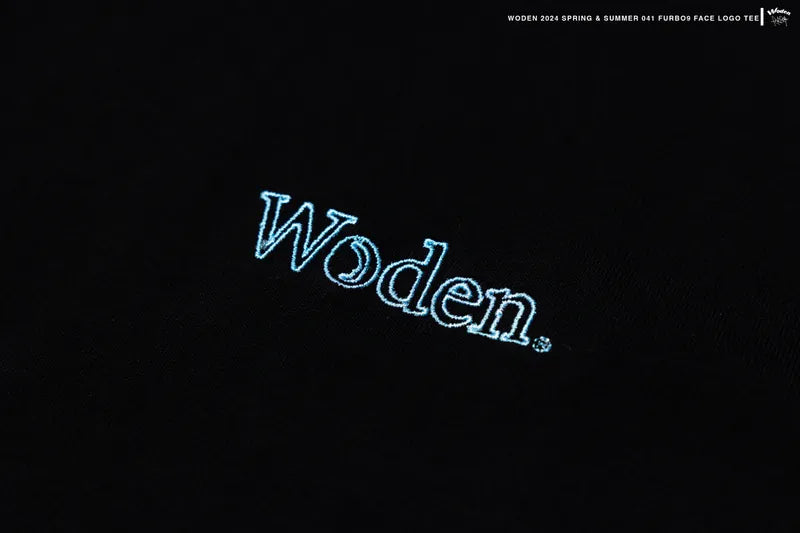 WODEN 2024 Spring & Summer 060 Furbo9 Face LOGO Tee