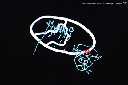 WODEN 2024 Spring & Summer 060 Furbo9 Face LOGO Tee