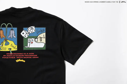 WODEN 2025 Spring & Summer Gamble Font Tee