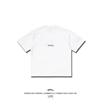 WODEN 2024 Spring & Summer 060 Furbo9 Face LOGO Tee
