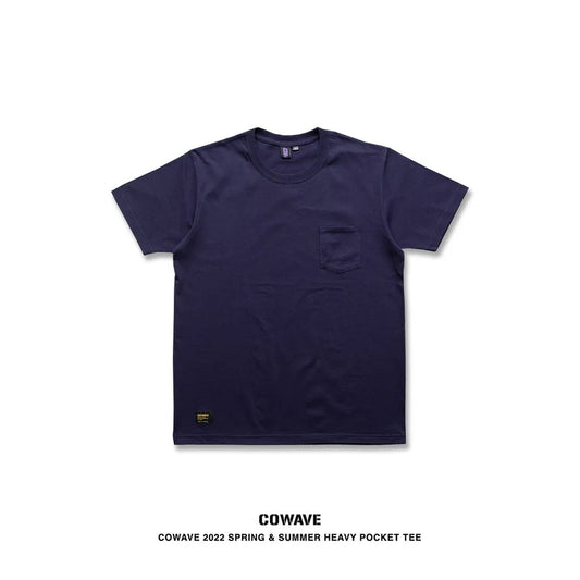 COWAVE Heavy Pocket Tee 藍