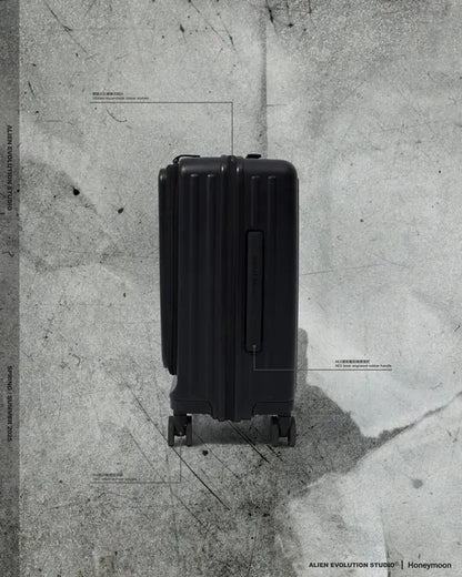 [預購] AES x HONEYMOON 聯名行李箱 多功能旅行箱 黑 20吋/29吋 MULTIFUNCTIONAL TRAVEL SUITCASE
