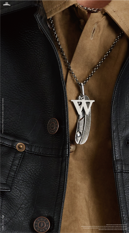 WODEN® / RECOVERY® Feather LOGO Necklace