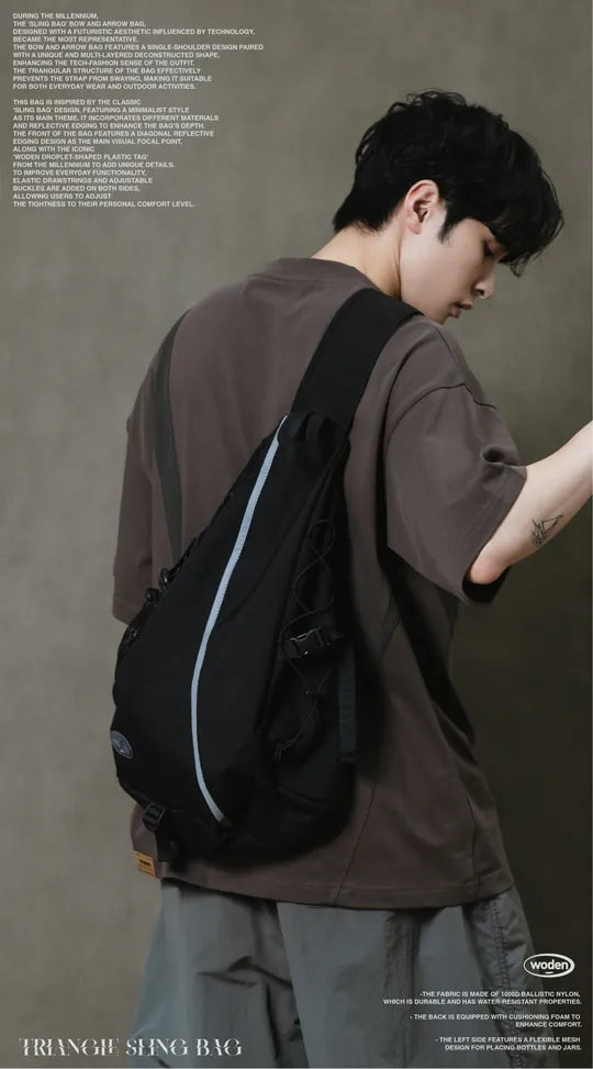WODEN 2024 Spring & Summer 064 Triangle Sling Bag