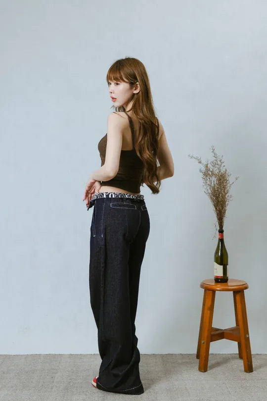 YOKO 彈性蕾絲背心
