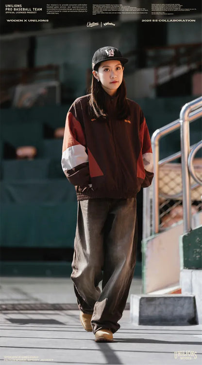 WD 25SS 018 X Unilions Patchwork Sport Jacket