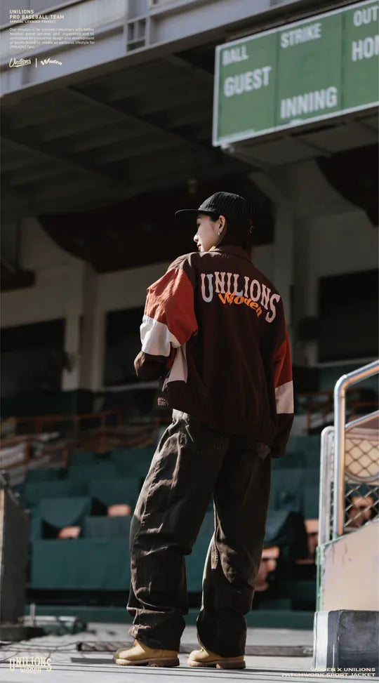 WD 25SS 018 X Unilions Patchwork Sport Jacket