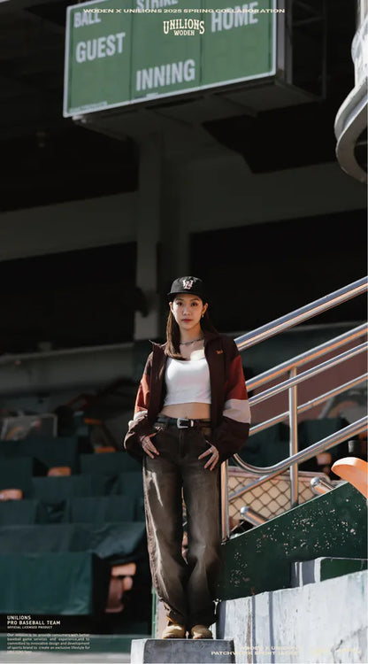 WD 25SS 018 X Unilions Patchwork Sport Jacket