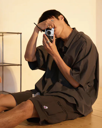 P.B.P CARGO SWEAT SHORTS