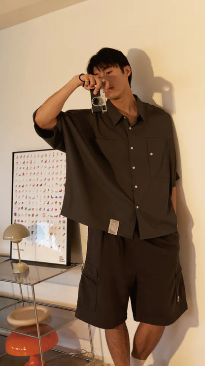P.B.P CARGO SWEAT SHORTS