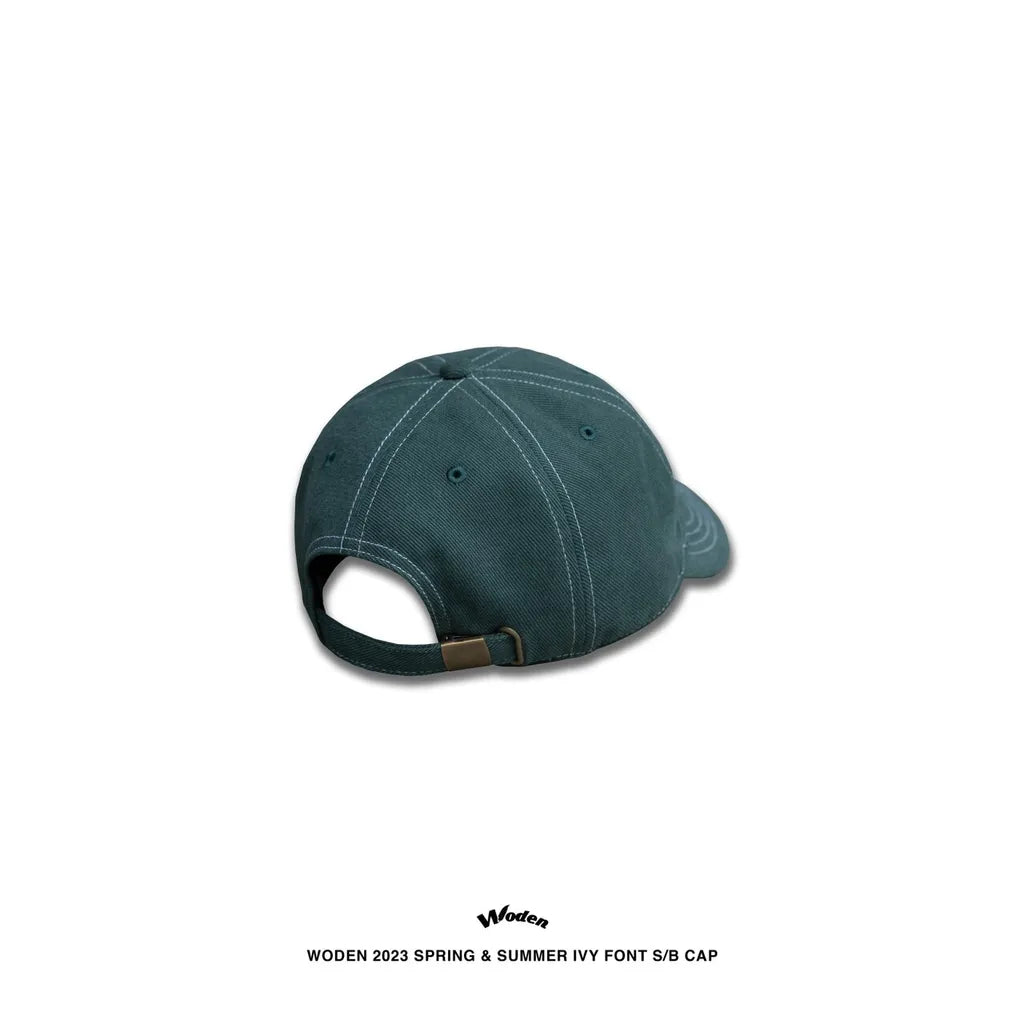 WODEN 2023 Spring & Summer IVY Font S/B Cap 綠