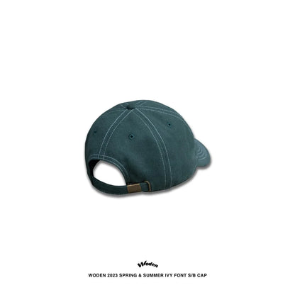 WODEN 2023 Spring & Summer IVY Font S/B Cap 綠
