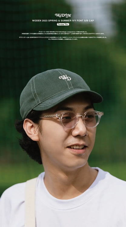 WODEN 2023 Spring & Summer IVY Font S/B Cap 綠