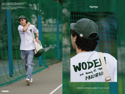 WODEN 2023 Spring & Summer IVY Font S/B Cap 綠