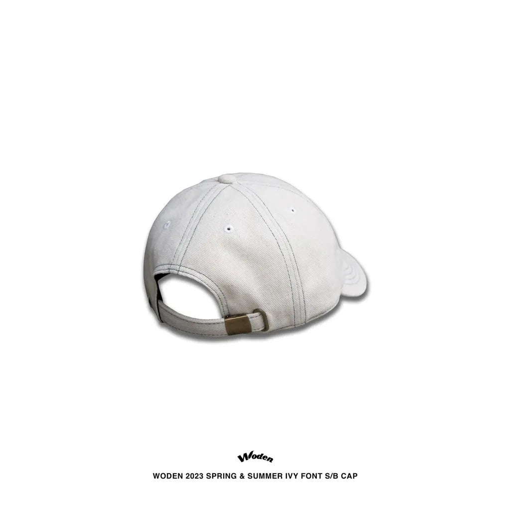 WODEN 2023 Spring & Summer IVY Font S/B Cap 白