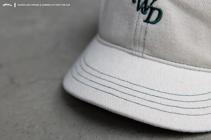 WODEN 2023 Spring & Summer IVY Font S/B Cap 白
