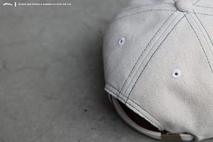 WODEN 2023 Spring & Summer IVY Font S/B Cap 白