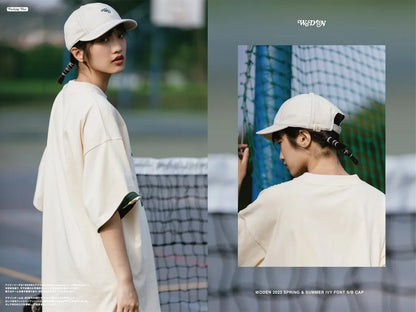 WODEN 2023 Spring & Summer IVY Font S/B Cap 白