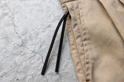 WODEN 2023 Spring & Summer Wash Chambray Shorts 卡其色