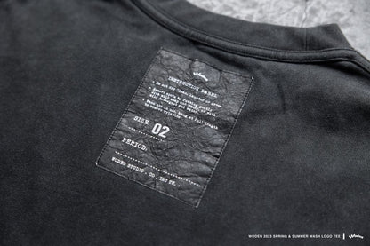 WODEN 2023 Spring & Summer 031 Wash LOGO tee