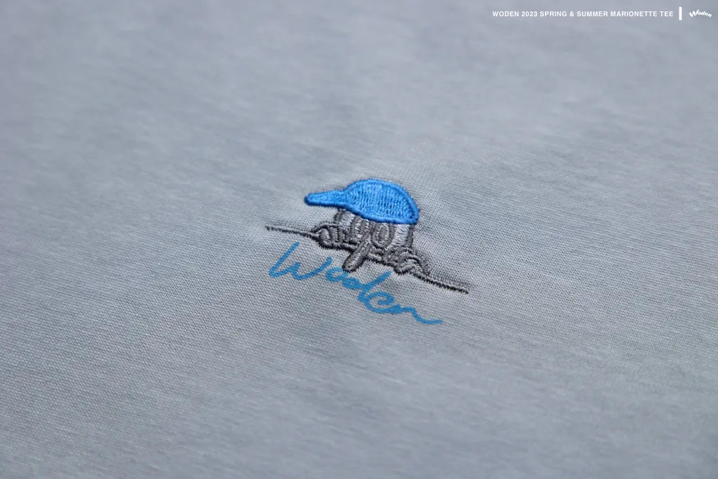 WODEN 2023 Spring & Summer 052 Marionette tee 灰色