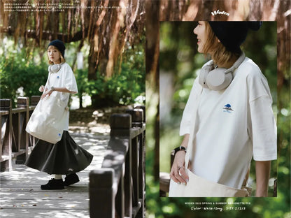 WODEN 2023 Spring & Summer 052 Marionette tee 白色