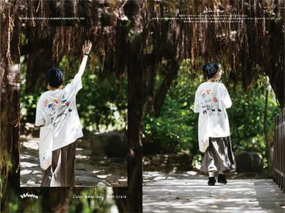 WODEN 2023 Spring & Summer 052 Marionette tee 白色