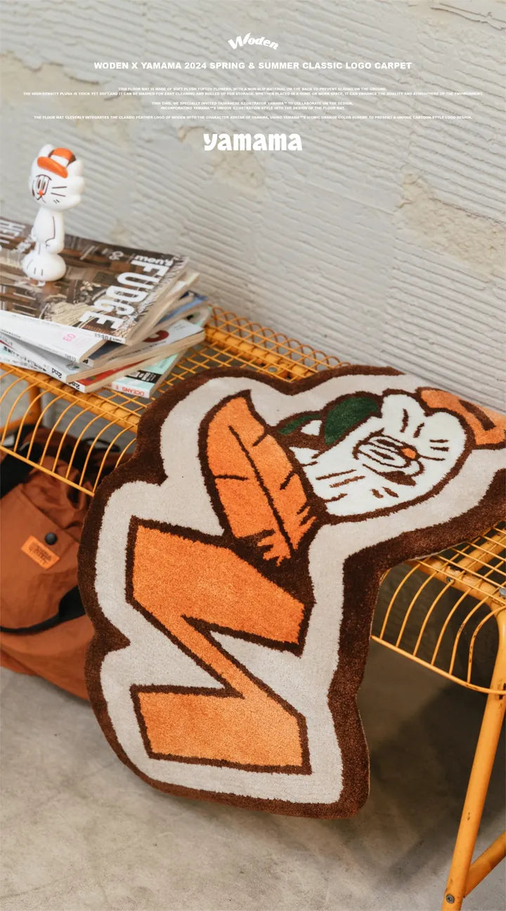 WODEN X YAMAMA 2024 Spring & Summer 056 Classic LOGO Carpet