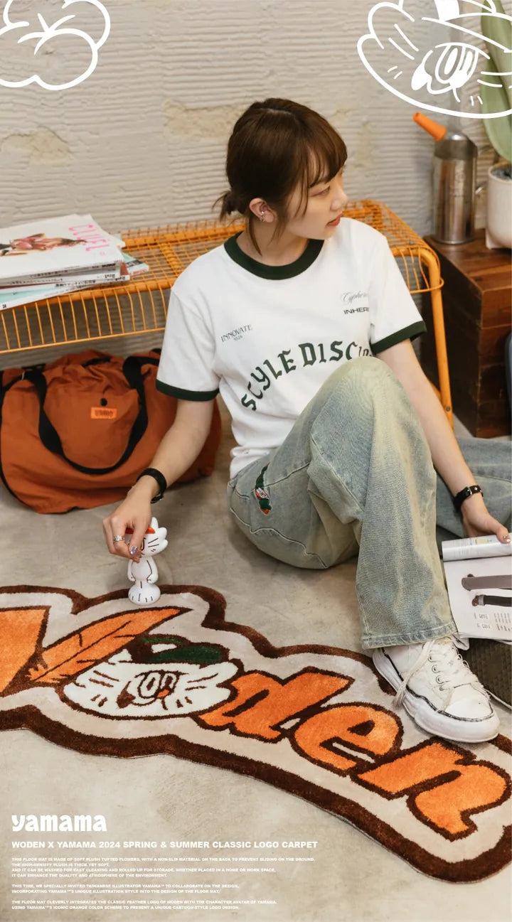 WODEN X YAMAMA 2024 Spring & Summer 056 Classic LOGO Carpet