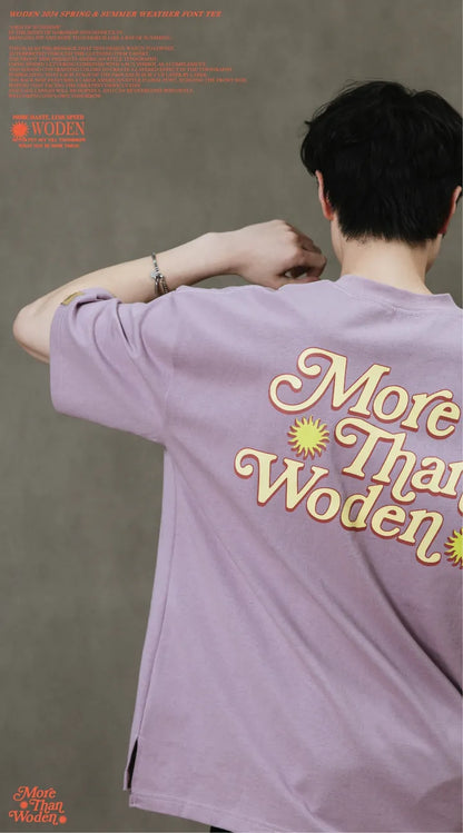 WODEN 2024 Spring & Summer 054 Weather Font Tee