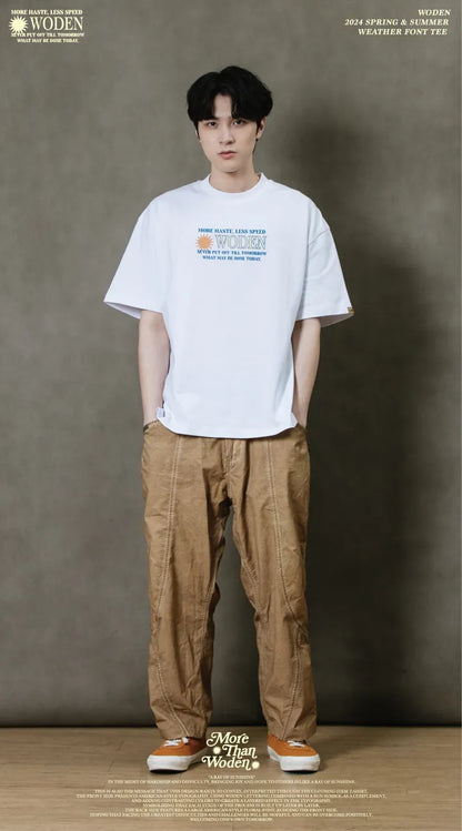 WODEN 2024 Spring & Summer 054 Weather Font Tee