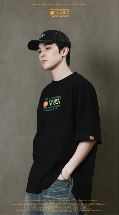 WODEN 2024 Spring & Summer 054 Weather Font Tee