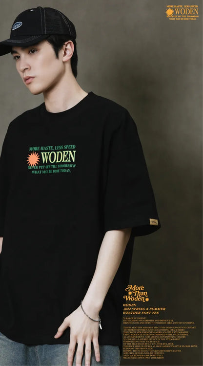 WODEN 2024 Spring & Summer 054 Weather Font Tee