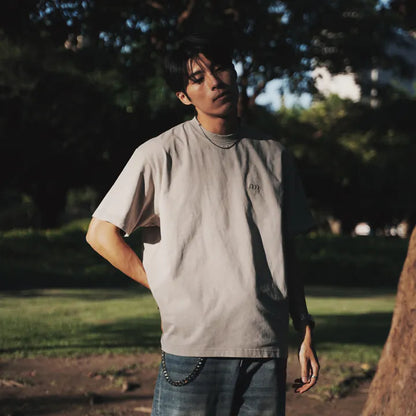 P.B.P - EMBROIDERY LOGO TEE 水洗款