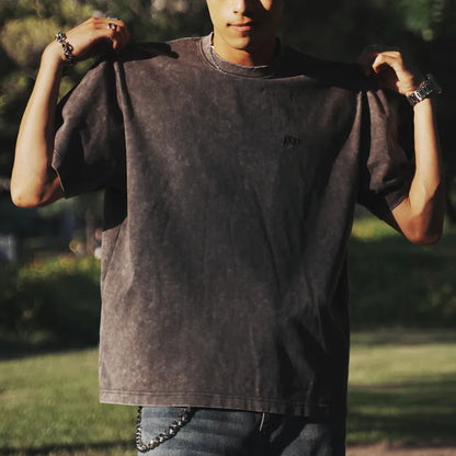 P.B.P - EMBROIDERY LOGO TEE 水洗款