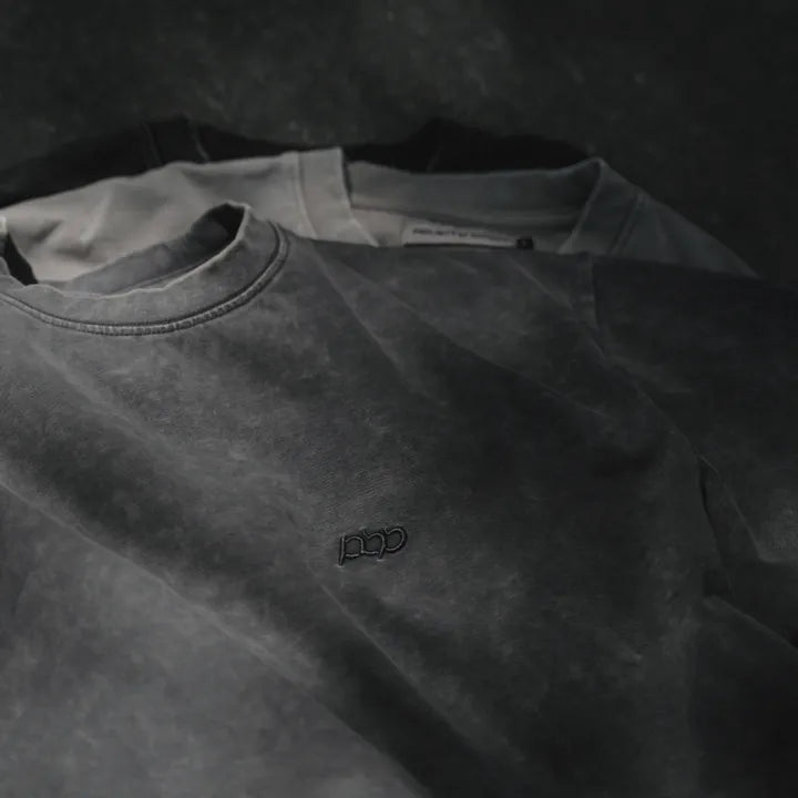 P.B.P - EMBROIDERY LOGO TEE 水洗款