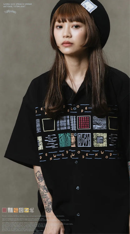 WODEN 2024 Spring & Summer 062 National Totem Shirt