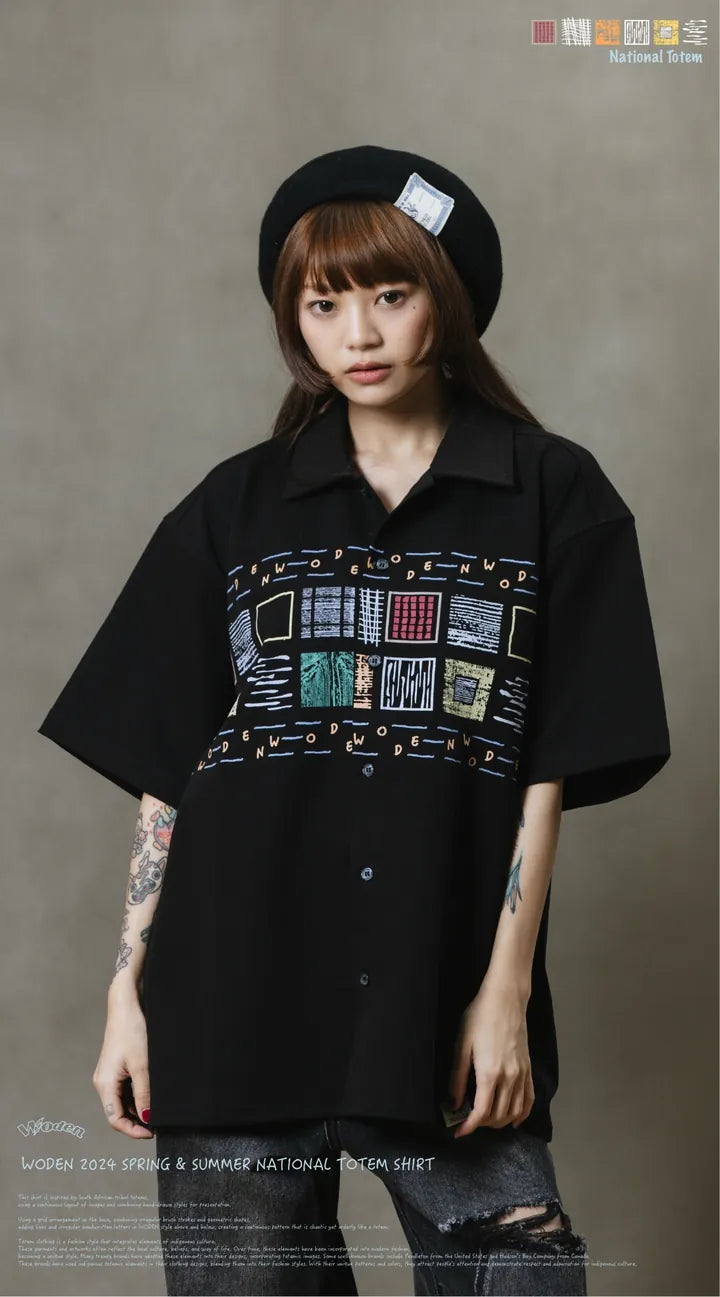 WODEN 2024 Spring & Summer 062 National Totem Shirt