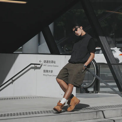 P.B.P CAMOUFLAGE CARGO SHORTS