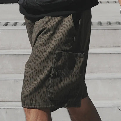 P.B.P CAMOUFLAGE CARGO SHORTS