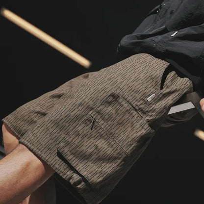 P.B.P CAMOUFLAGE CARGO SHORTS
