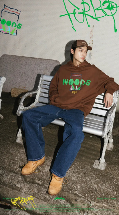 WODEN 2024 Fall & Winter 029 Furbo9 Wood Hoodie