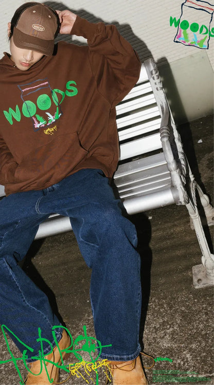 WODEN 2024 Fall & Winter 029 Furbo9 Wood Hoodie
