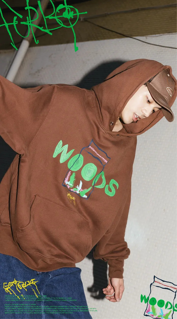 WODEN 2024 Fall & Winter 029 Furbo9 Wood Hoodie