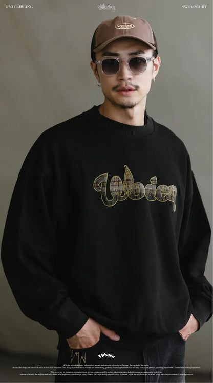 WODEN 2024 FALL &WINTER 032 KNIT RIBBING SWEATSHIRT