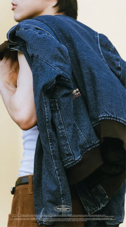 WODEN 2024 FALL & WINTER 031 DENIM MA-1 JACKET