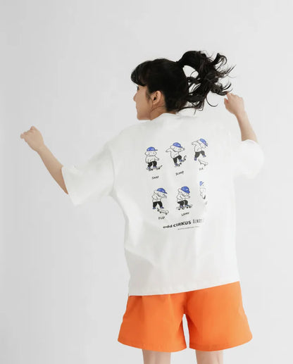 Filter017 odd X JOHN圖像短Tee(豚跳款)