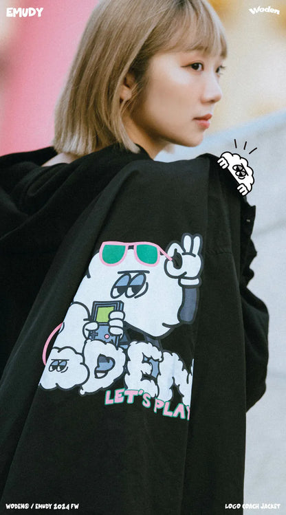 WODEN® / Emudy 2024 Fall & Winter LOGO 042 Coach Jacket